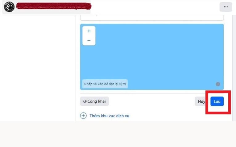 Cách tạo check-in fanpage Facebook trên máy tính bước 7